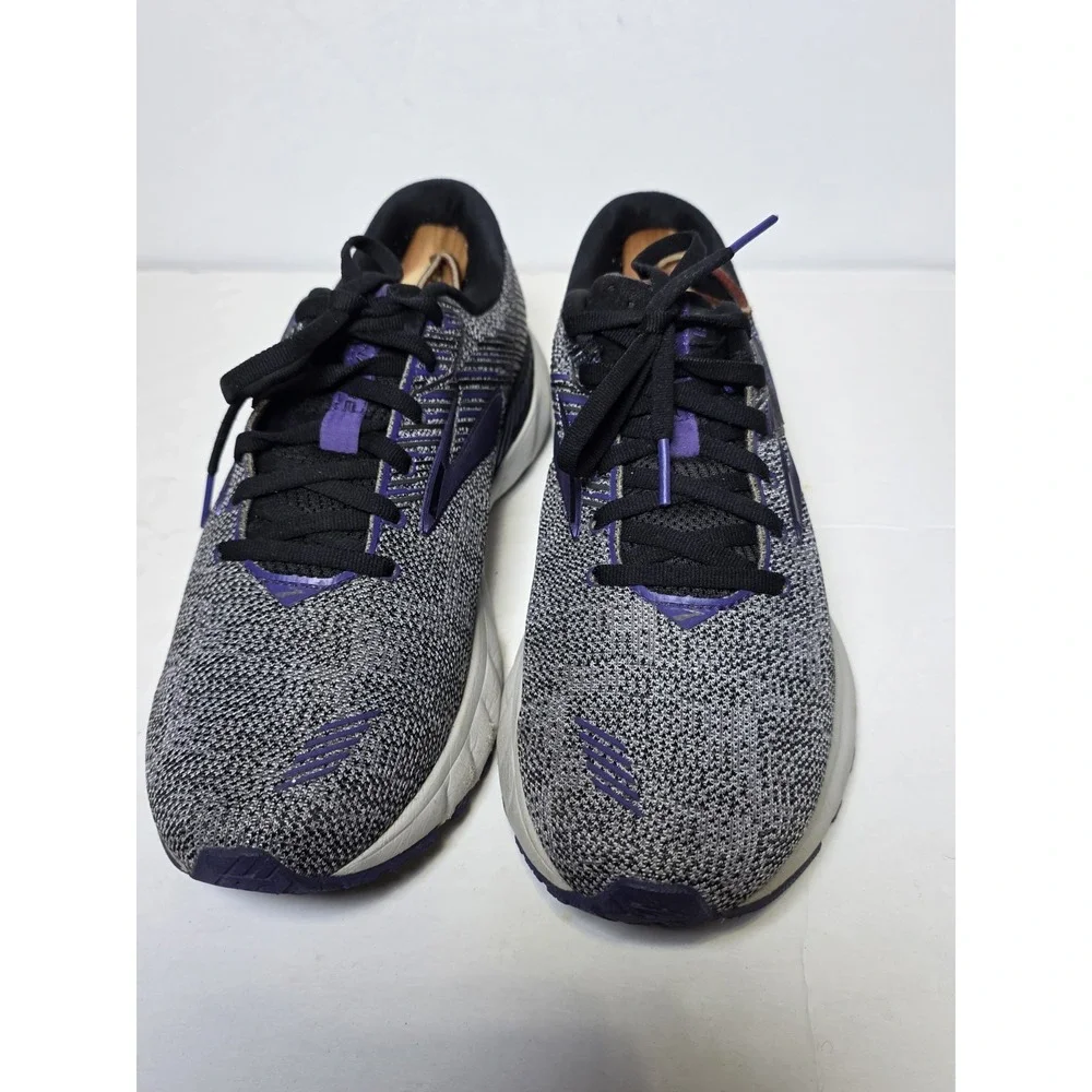 Brooks Adrenaline GTS Women's Running Shoes Gray Purple Athletic Sneakers US SB0